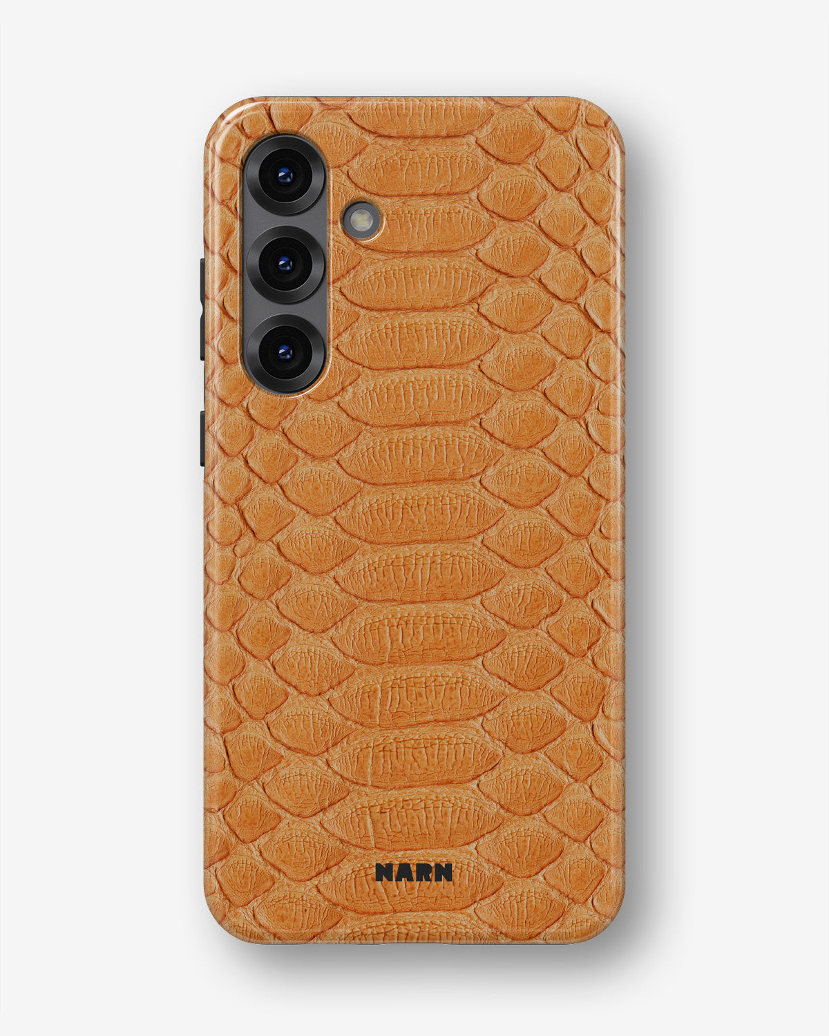 Samsung Galaxy A55 5G Tough Case – Orange Snake - View 1