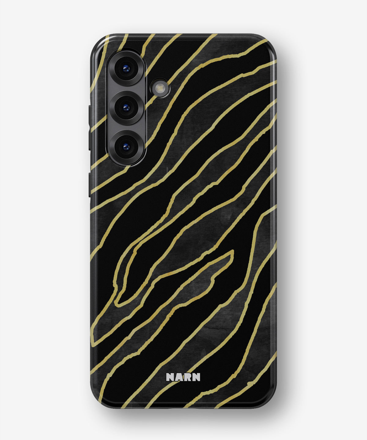 Samsung Galaxy A55 5G Tough Case – Golden Zebra - View 1