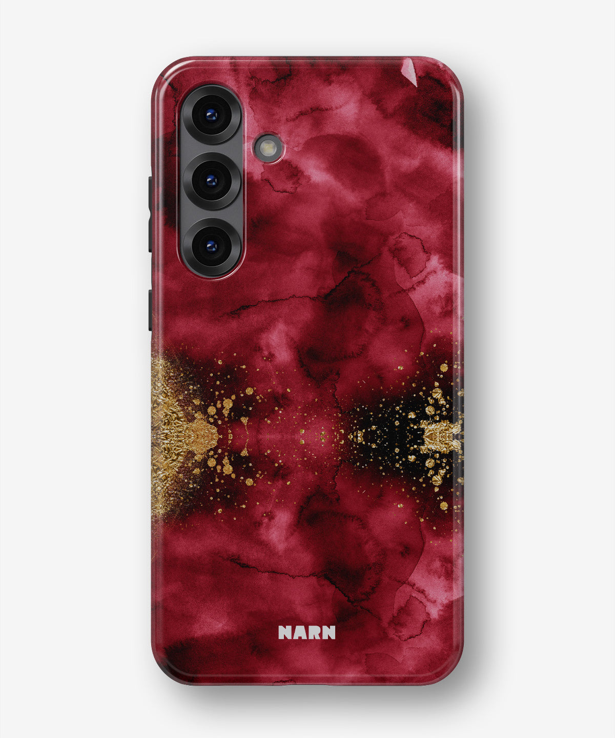 Samsung Galaxy A55 5G Tough Case – Burgendy Shimmer - View 1