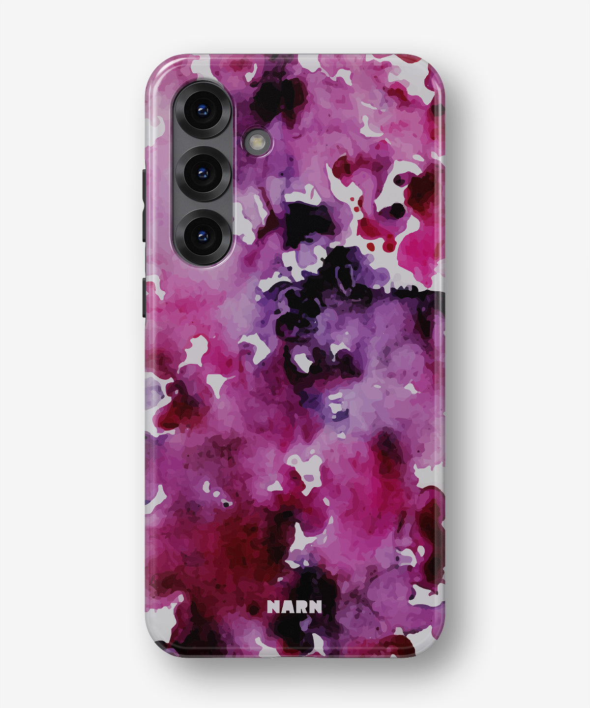 Samsung Galaxy A55 5G Tough Case – Floral Splash - View 1