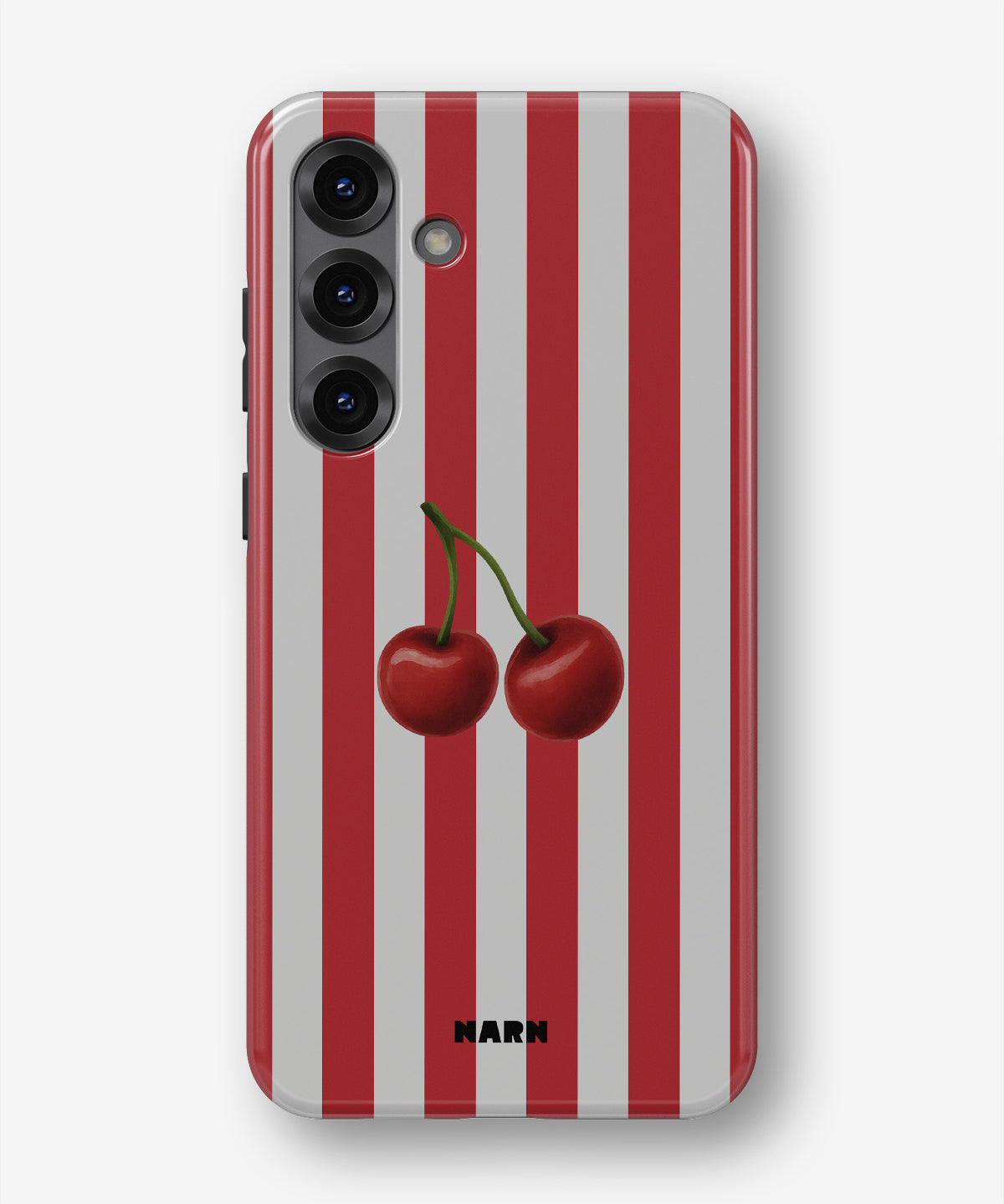 Samsung Galaxy A55 5G Tough Case – Cherry Stripes - View 1