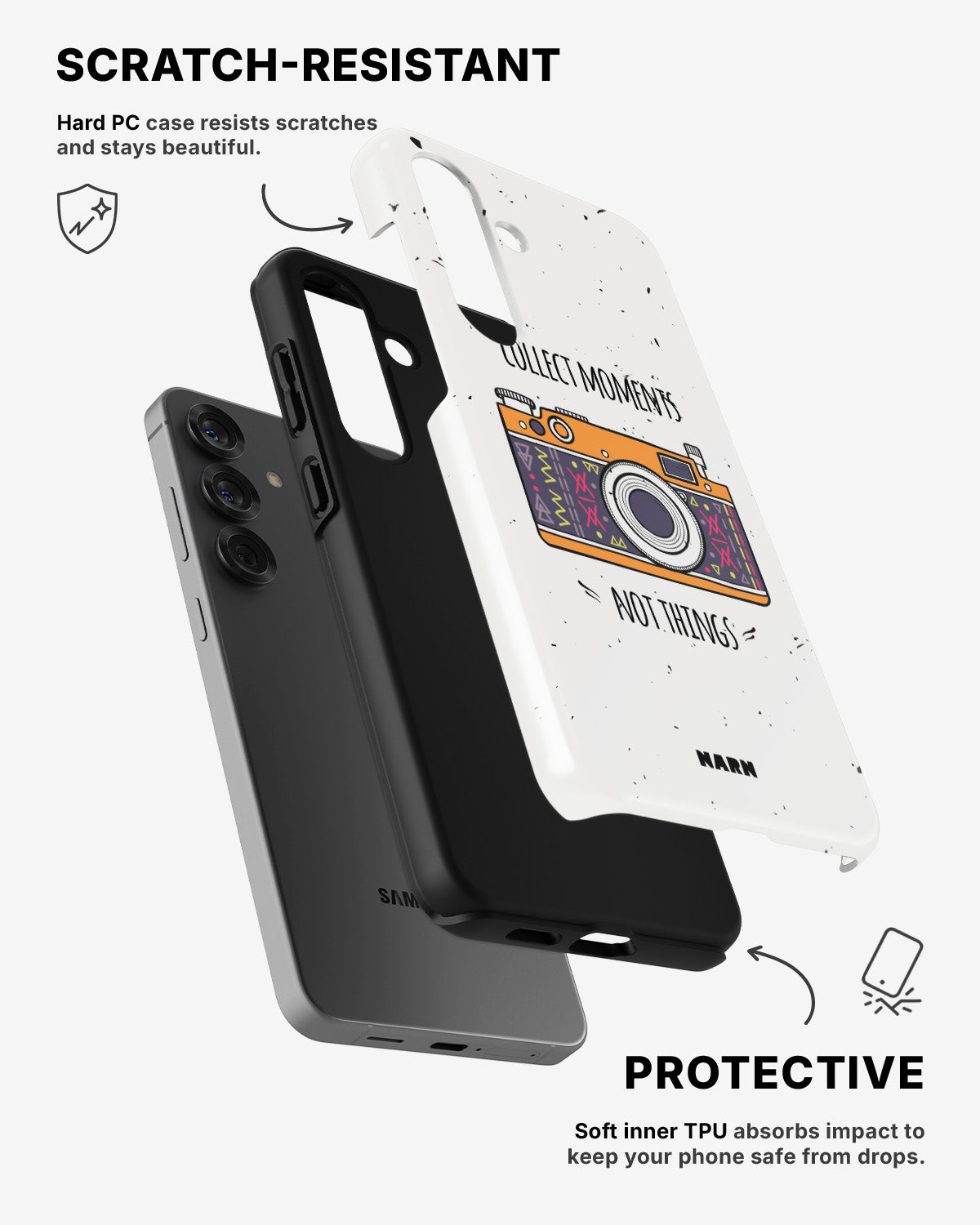 Samsung Galaxy A55 5G Tough Case – Collect Moments - View 2