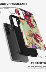 Samsung Galaxy A55 5G Tough Case – Pansy Pansy - View 2