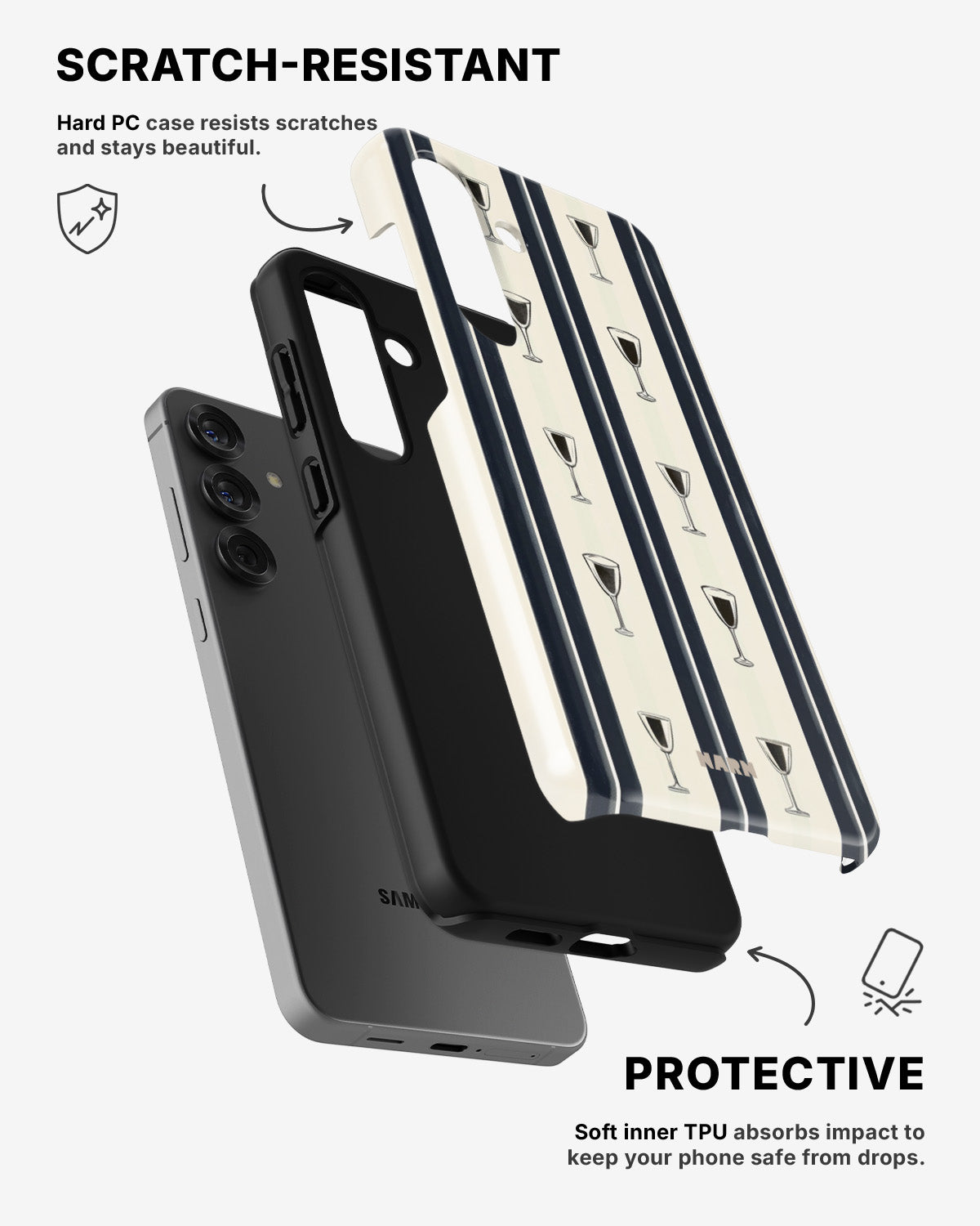 Samsung Galaxy A55 5G Tough Case – Sail & Sip - View 2