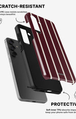 Samsung Galaxy A55 5G Tough Case – Rouge - View 2