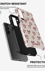 Samsung Galaxy A55 5G Tough Case – True Love - View 2