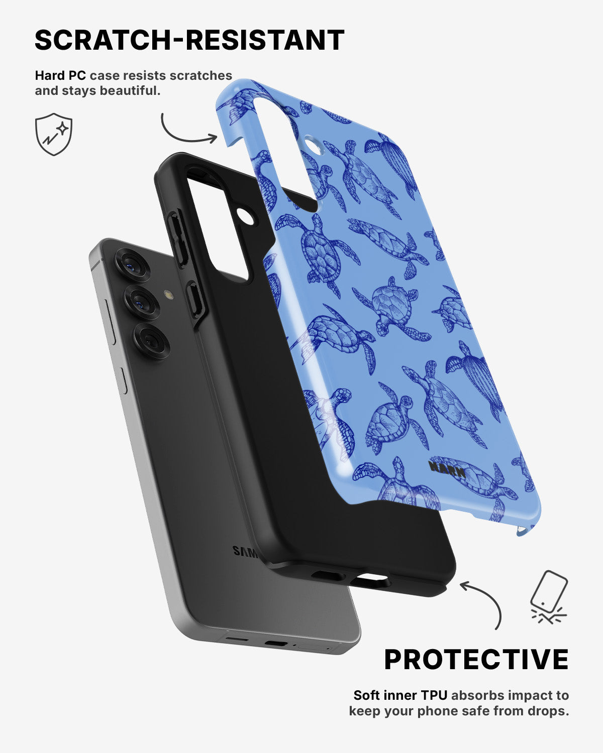 Samsung Galaxy A55 5G Tough Case – Turtle Bay - View 2