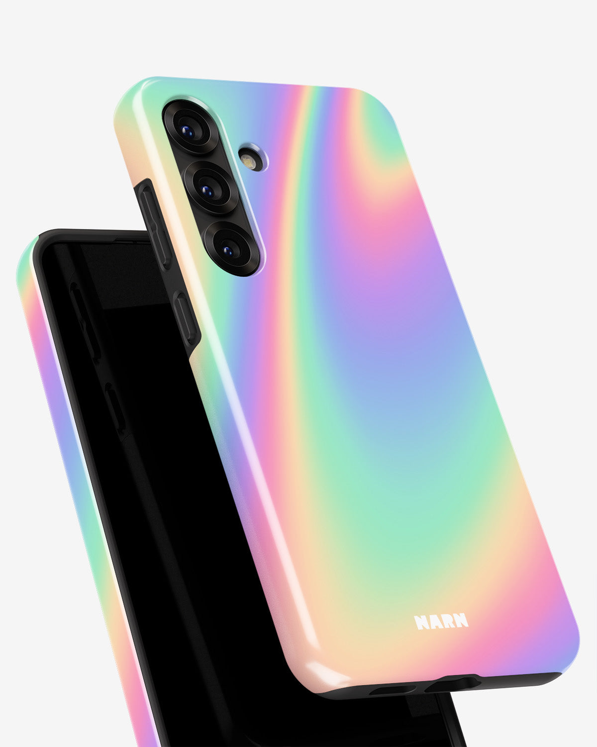 Samsung Galaxy A55 5G Tough Case – Rainbow Haze - View 4