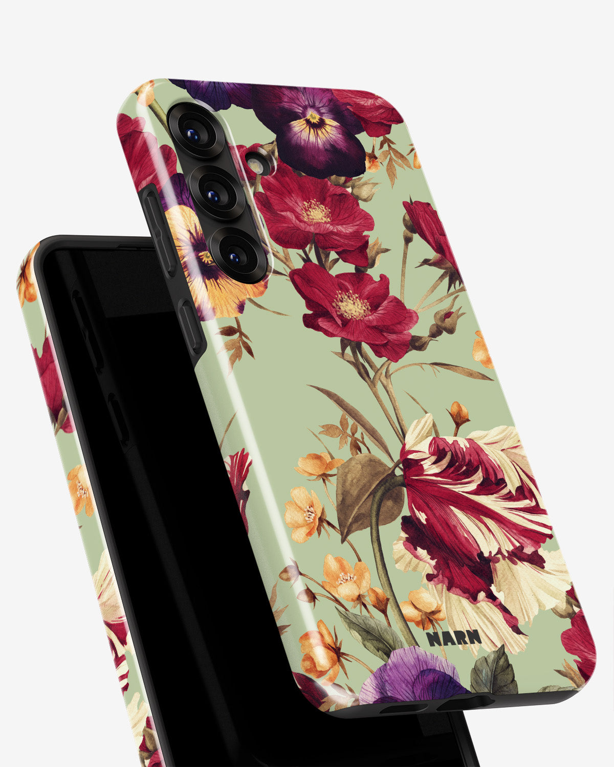 Samsung Galaxy A55 5G Tough Case – Pansy Pansy - View 4