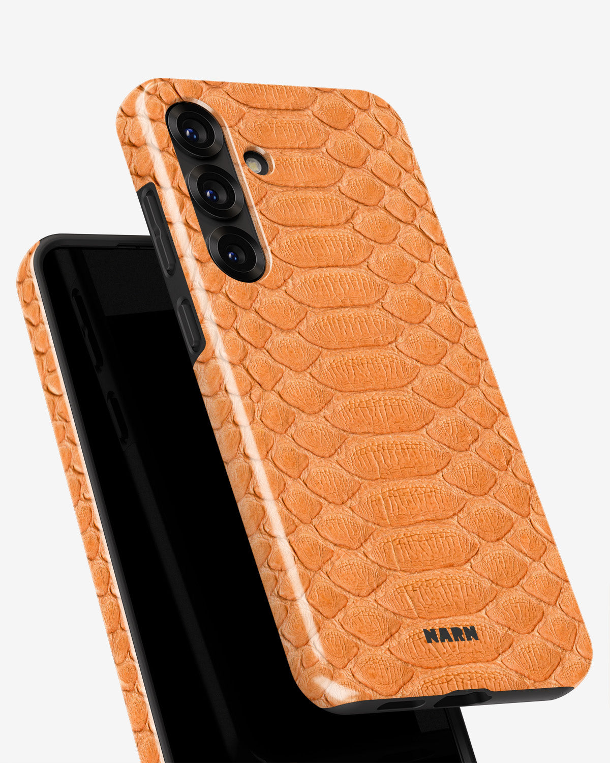 Samsung Galaxy A55 5G Tough Case – Orange Snake - View 4