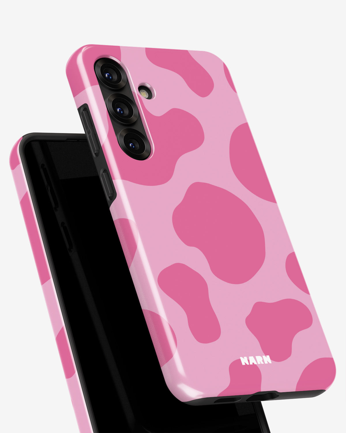 Samsung Galaxy A55 5G Tough Case – Pink Moo - View 4