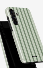 Samsung Galaxy A55 5G Tough Case – Sage Stripes - View 4