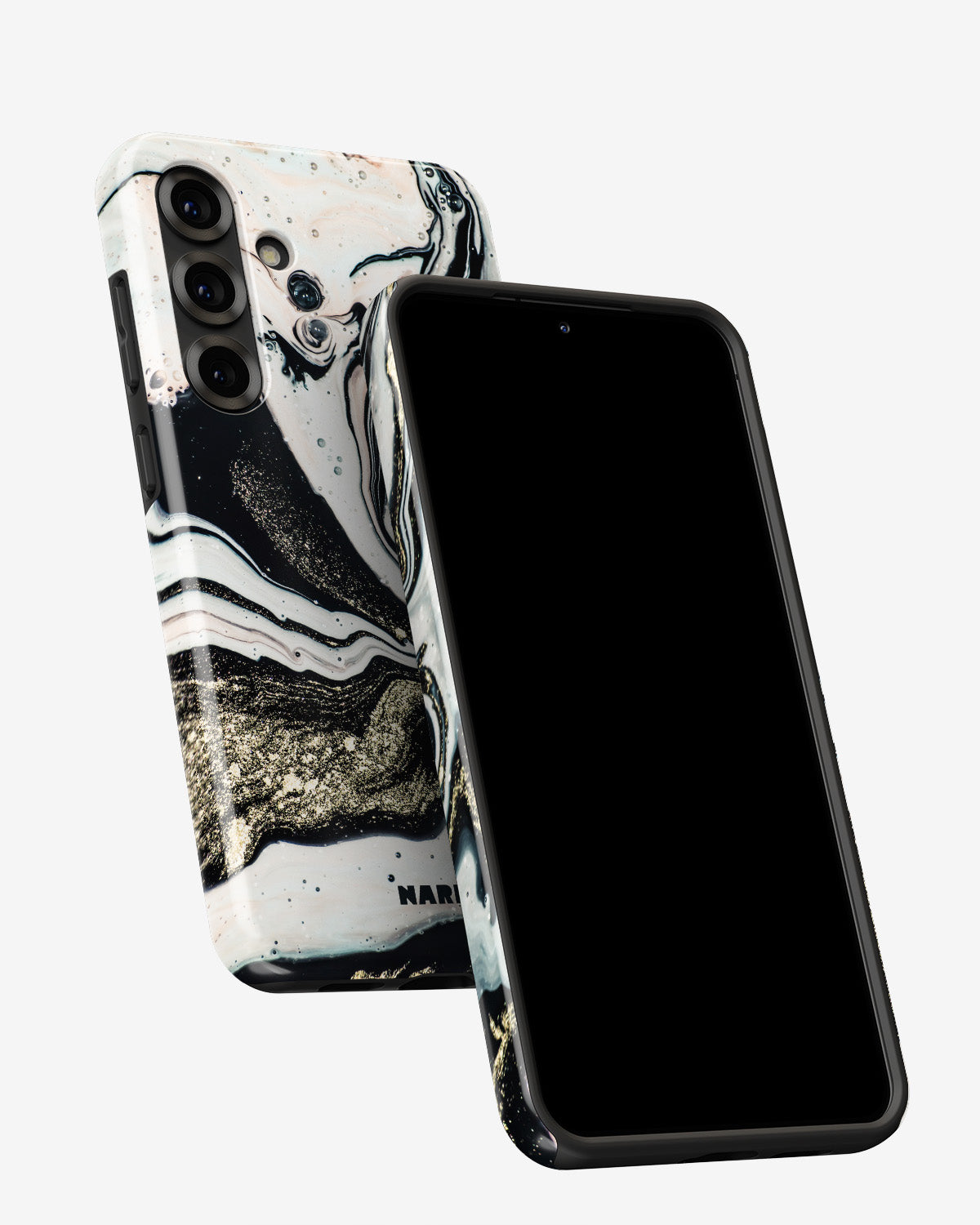 Samsung Galaxy A55 5G Tough Case – Golden Swirl - View 5