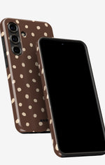 Samsung Galaxy A55 5G Tough Case – Choco Dots - View 5