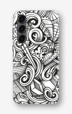 Samsung Galaxy A55 5G Tough Case – Japanese Pattern - View 1