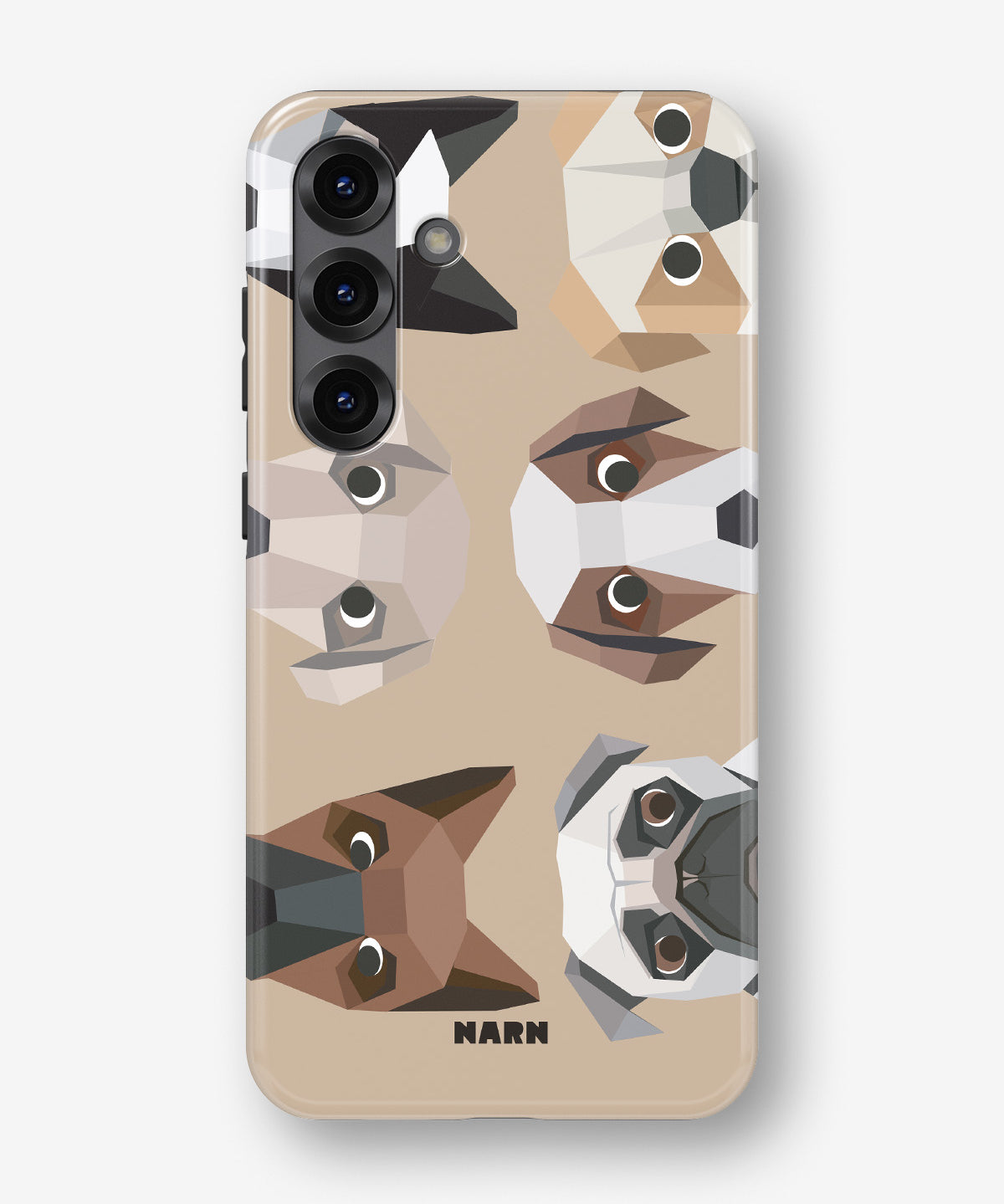 Samsung Galaxy A55 5G Tough Case – Cute Dogs - View 1