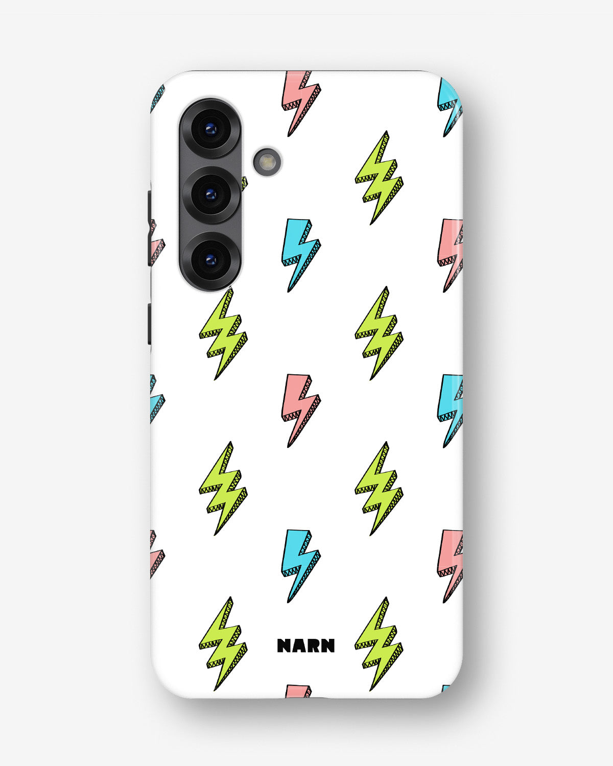Samsung Galaxy A55 5G Tough Case – Lightning Bolts - View 1