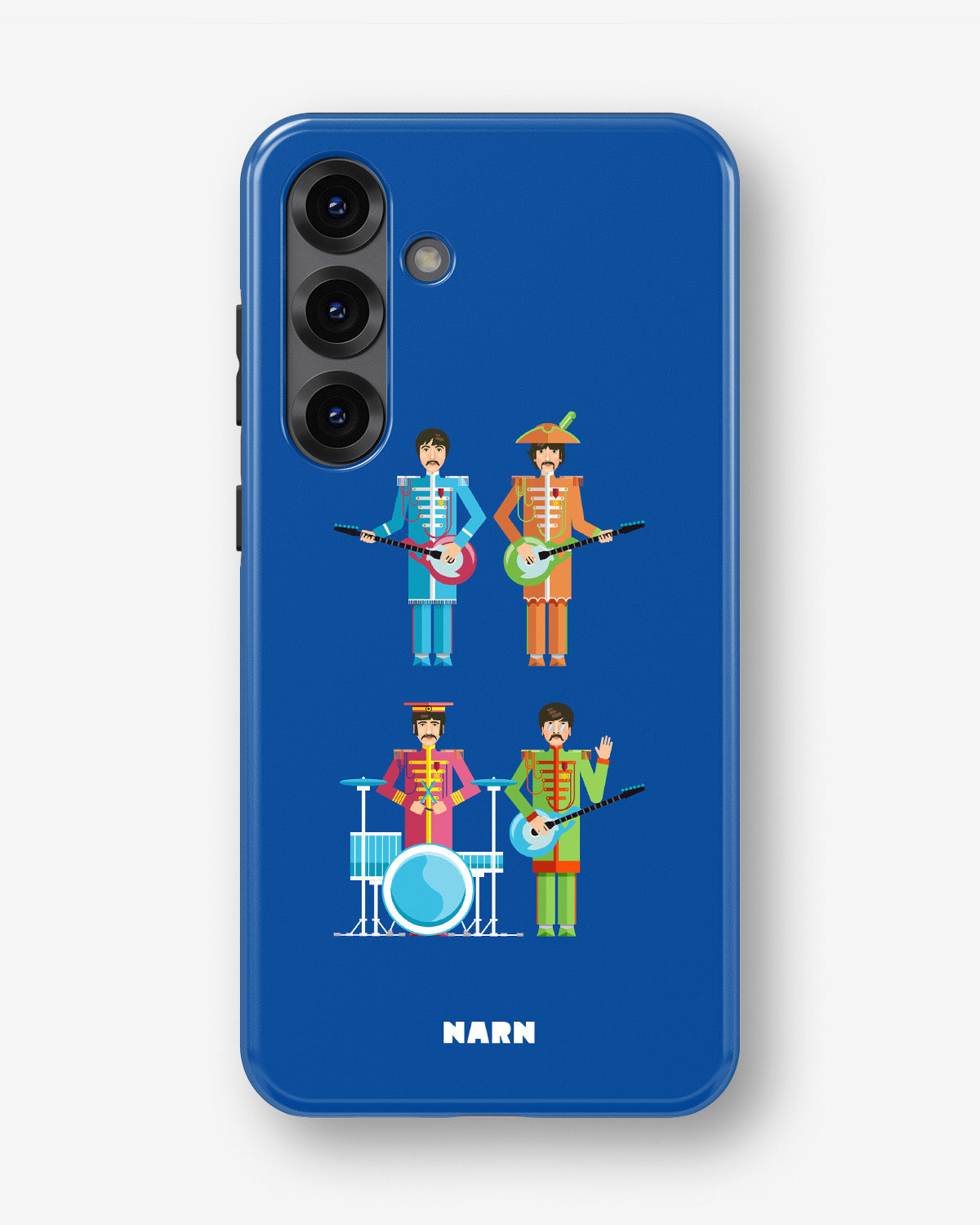 Samsung Galaxy A55 5G Tough Case – Beatles Blue - View 1
