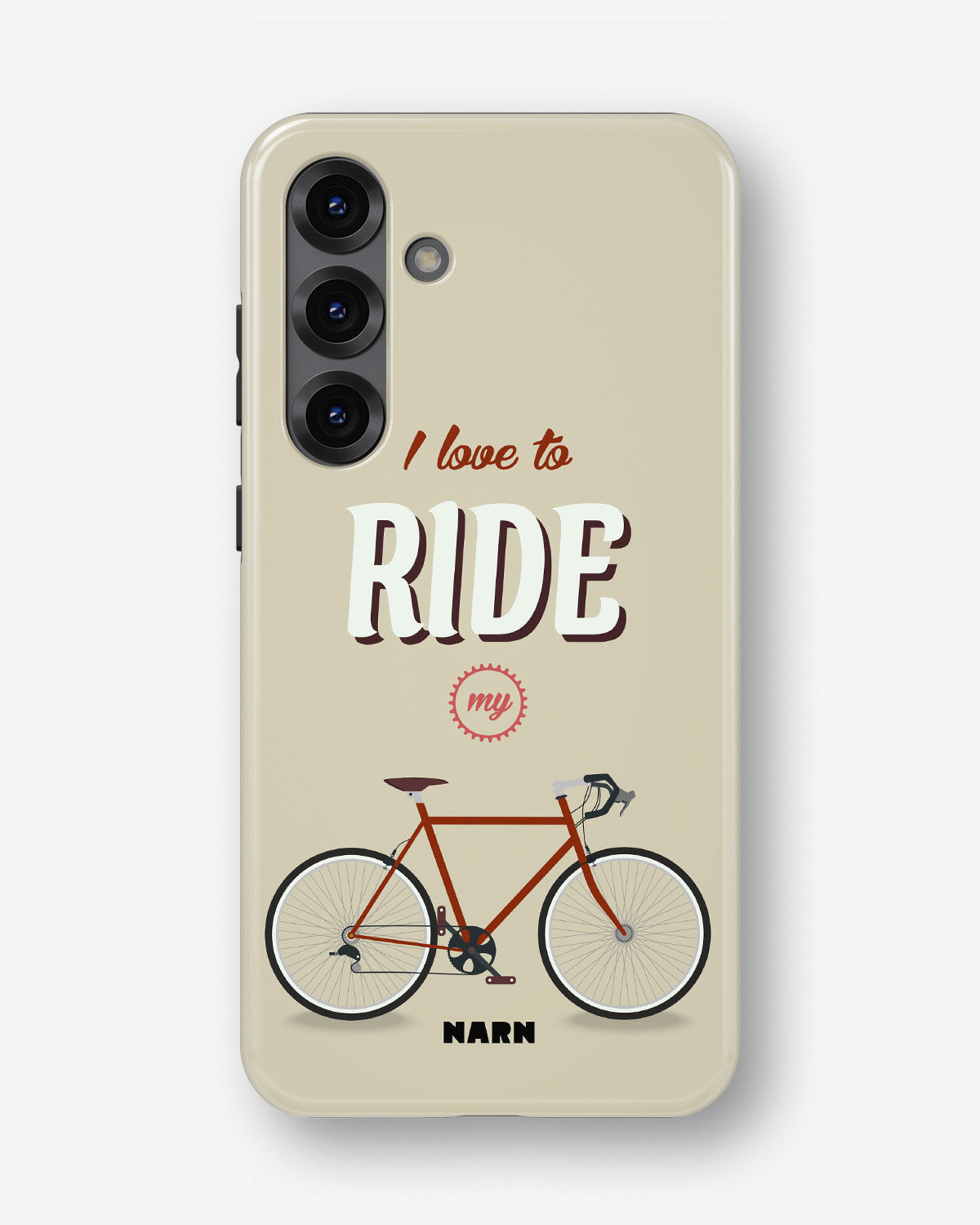 Samsung Galaxy A55 5G Tough Case – Ride My Bicycle - View 1