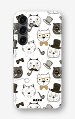Samsung Galaxy A55 5G Tough Case – Cartoon Cats - View 1