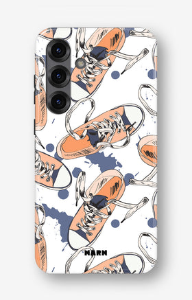 Samsung Galaxy A55 5G Tough Case – Apricot Sneakers - View 1