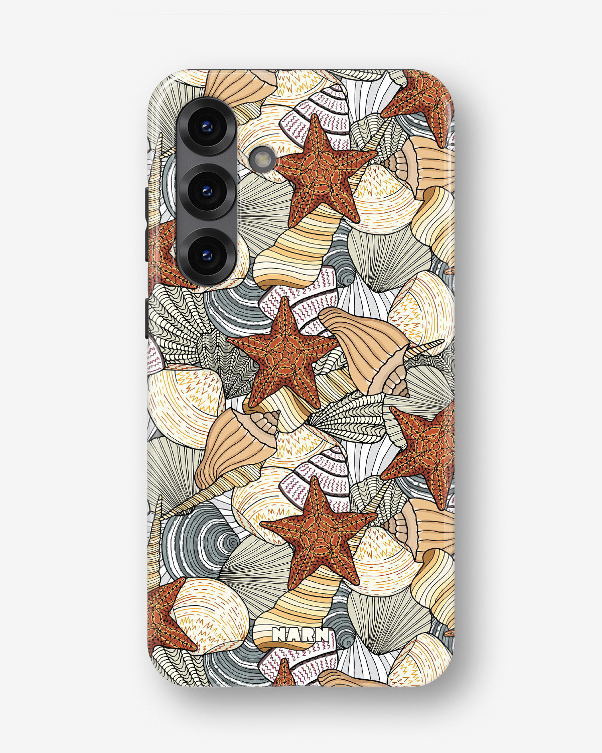 Samsung Galaxy A55 5G Tough Case – Sea Shells - View 1