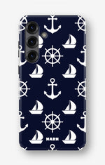 Samsung Galaxy A55 5G Tough Case – Deep Blue Voyage - View 1