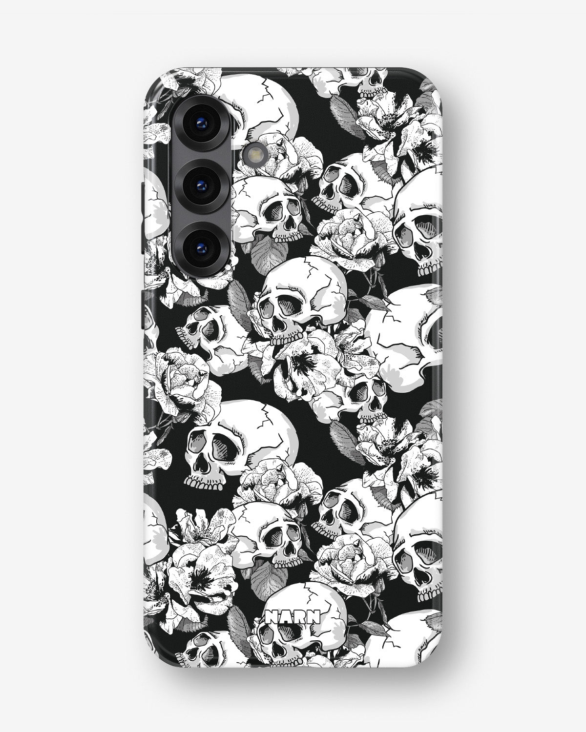 Samsung Galaxy A55 5G Tough Case – Skull Garden - View 1