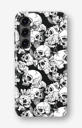 Samsung Galaxy A55 5G Tough Case – Skull Garden - View 1