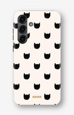 Samsung Galaxy A55 5G Tough Case – Kitty Dots - View 1