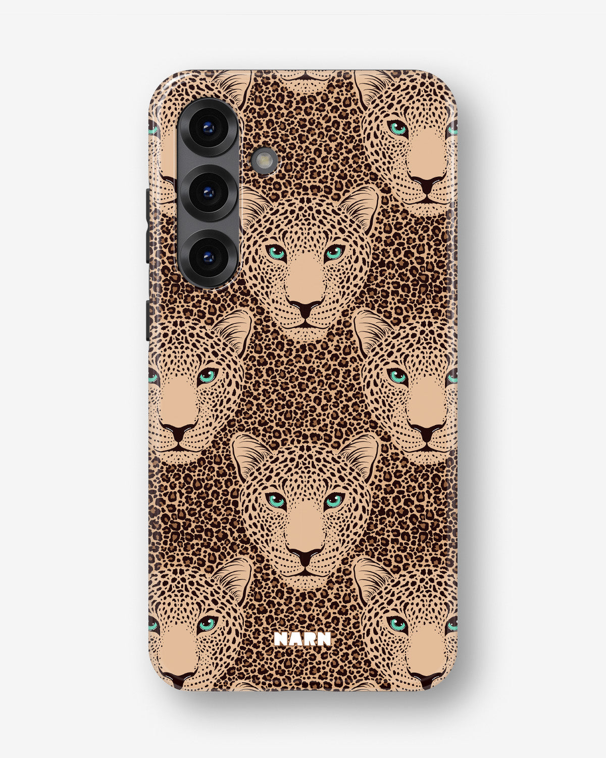 Samsung Galaxy A55 5G Tough Case – Leopard Gaze - View 1