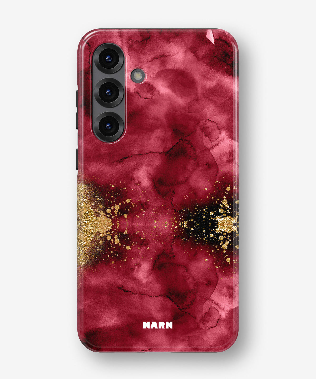 Samsung Galaxy A55 5G Tough Case – Burgendy Shimmer - View 1