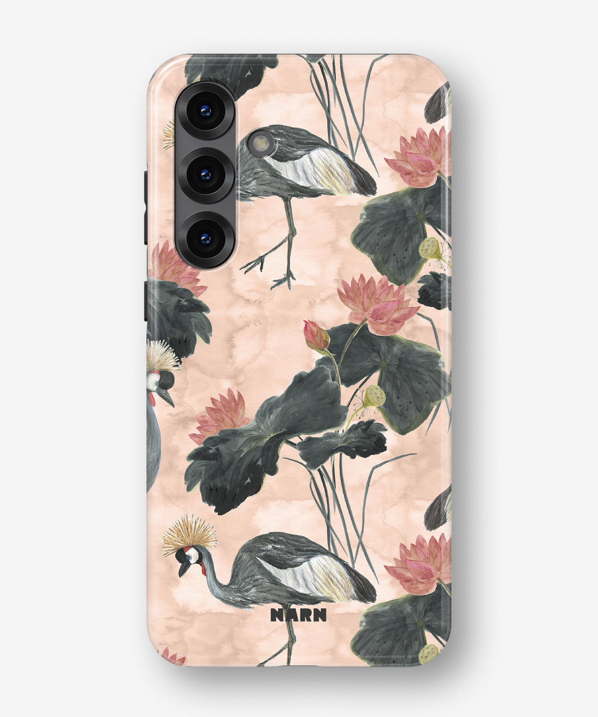 Samsung Galaxy A55 5G Tough Case – Crowned Bird - View 1