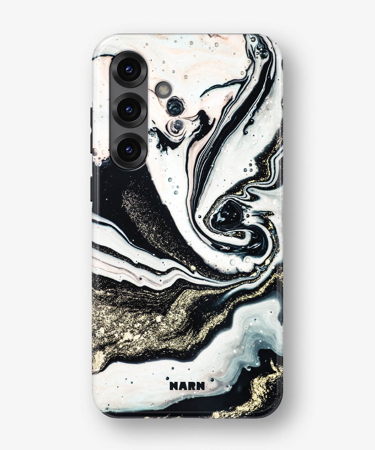 Samsung Galaxy A55 5G Tough Case – Golden Swirl - View 1