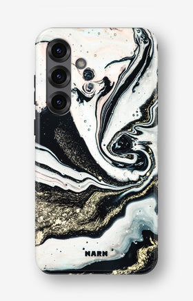 Samsung Galaxy A55 5G Tough Case – Golden Swirl - View 1