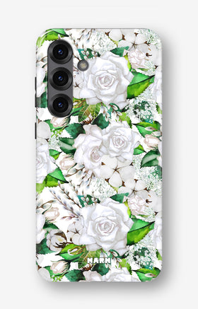 Samsung Galaxy A55 5G Tough Case – White Bloom - View 1