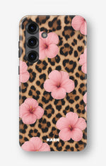 Samsung Galaxy A55 5G Tough Case – Leopard Flower - View 1