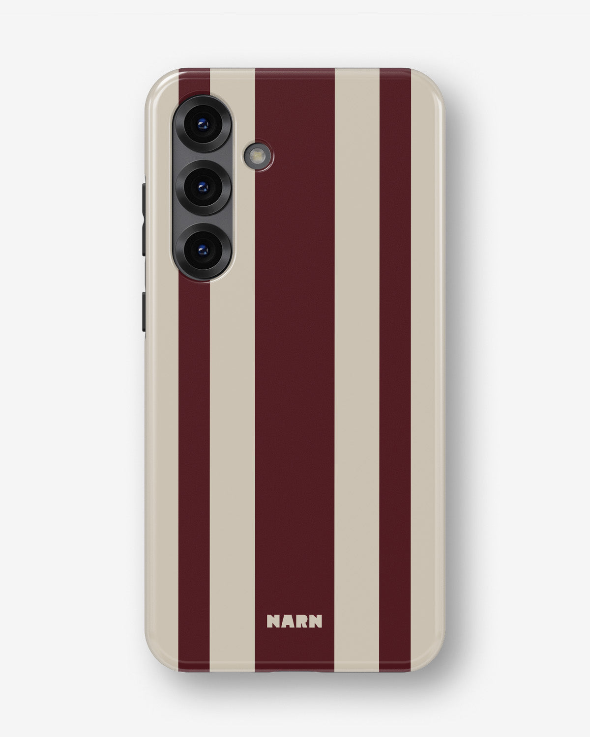 Samsung Galaxy A55 5G Tough Case – Bordeaux Stripe - View 1