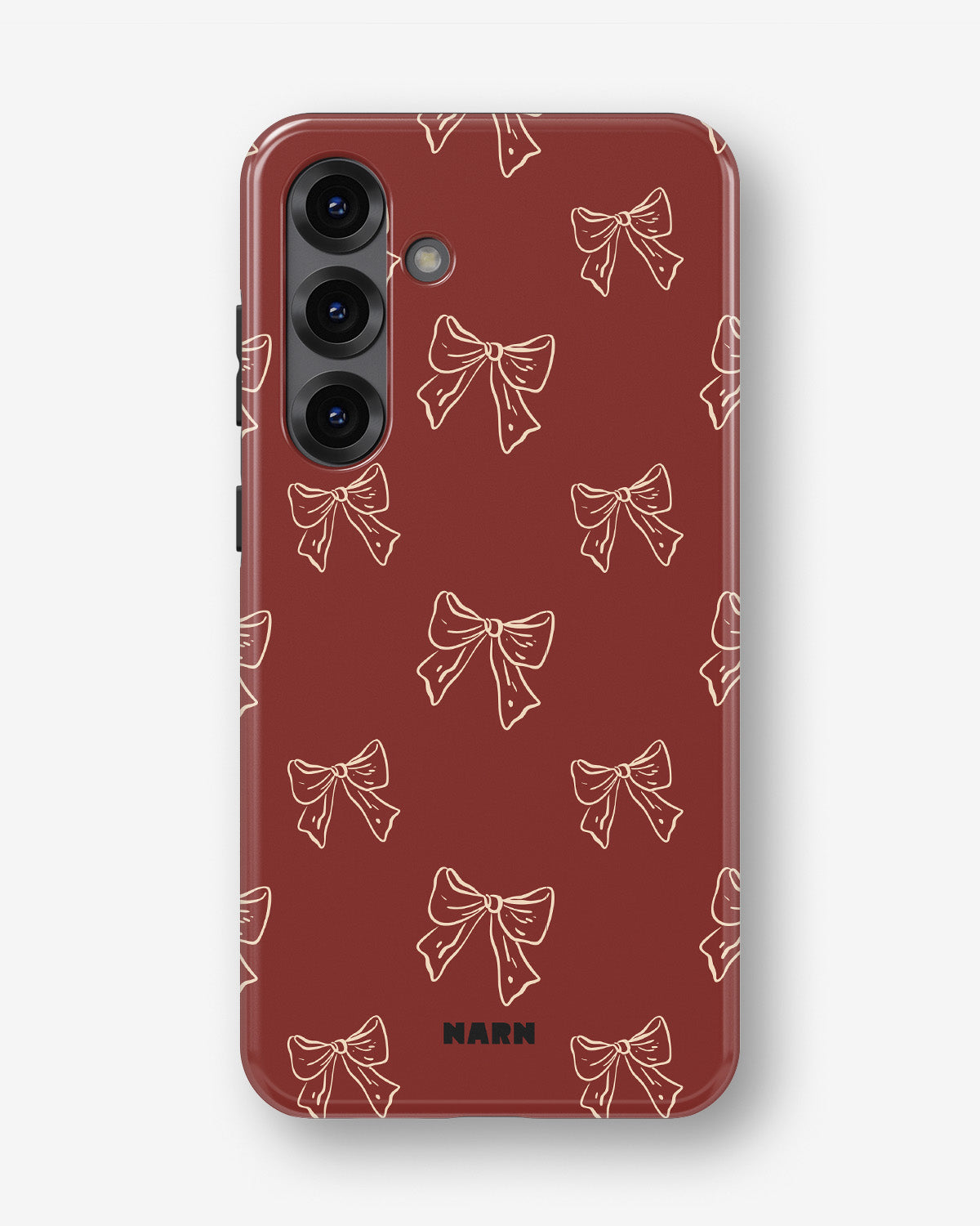 Samsung Galaxy A55 5G Tough Case – Cherry Bows - View 1