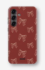 Samsung Galaxy A55 5G Tough Case – Cherry Bows - View 1
