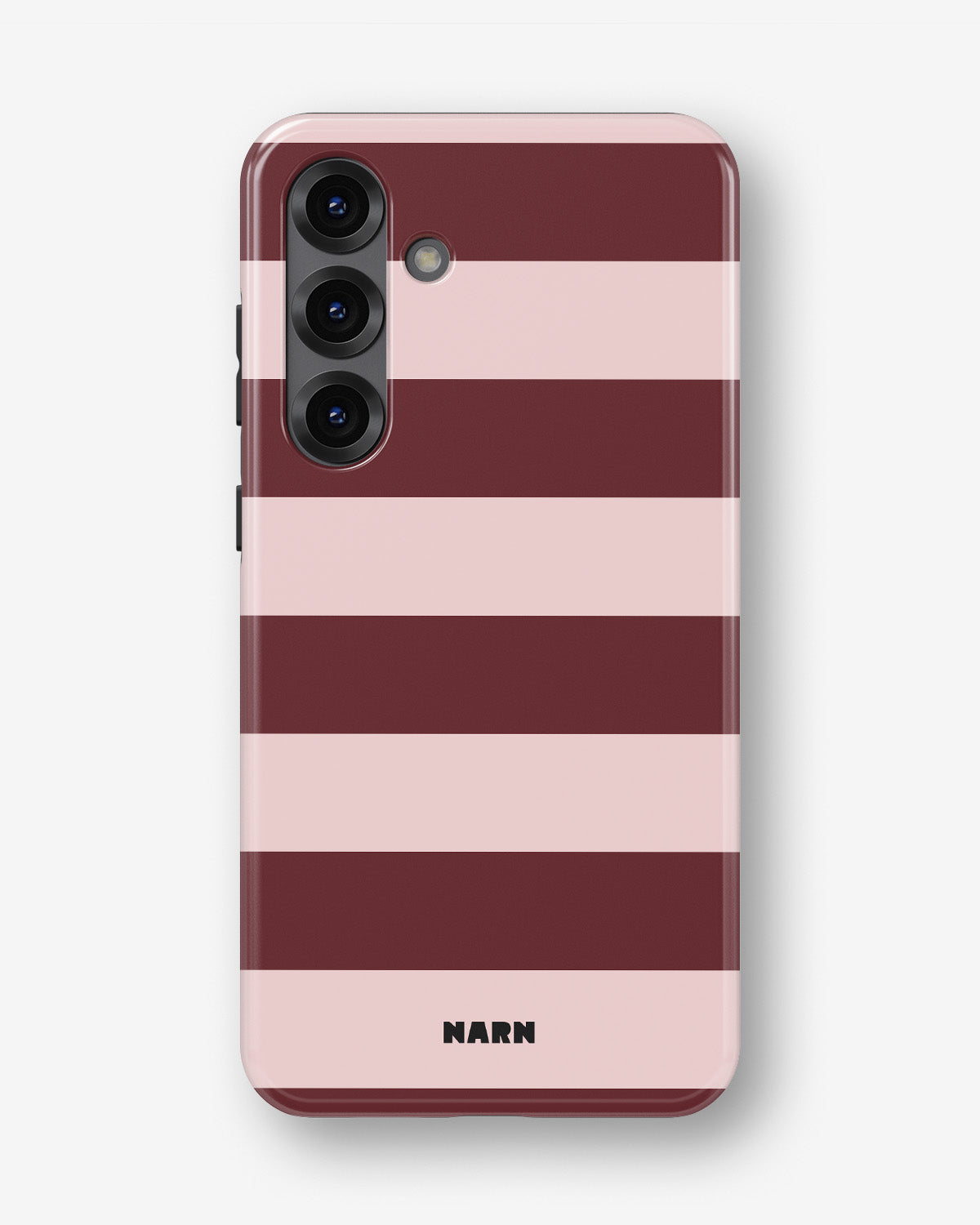 Samsung Galaxy A55 5G Tough Case – Cranberry Stripe - View 1