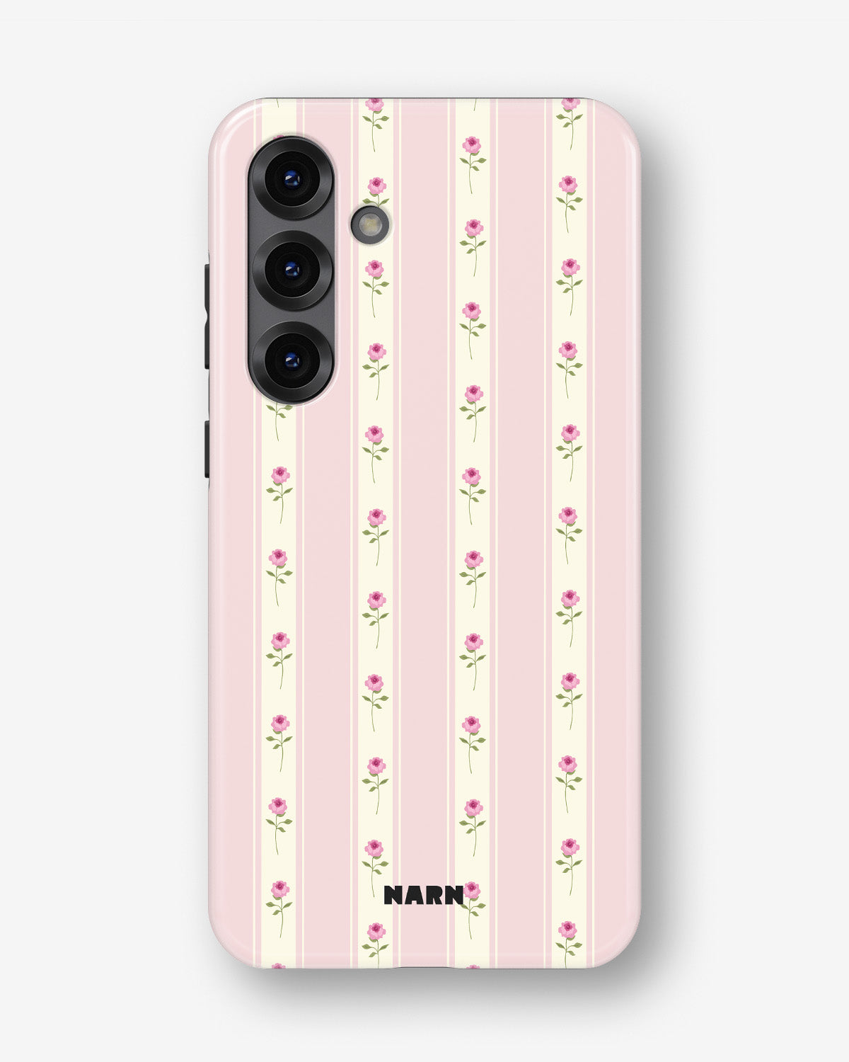 Samsung Galaxy A55 5G Tough Case – Rose Lines - View 1