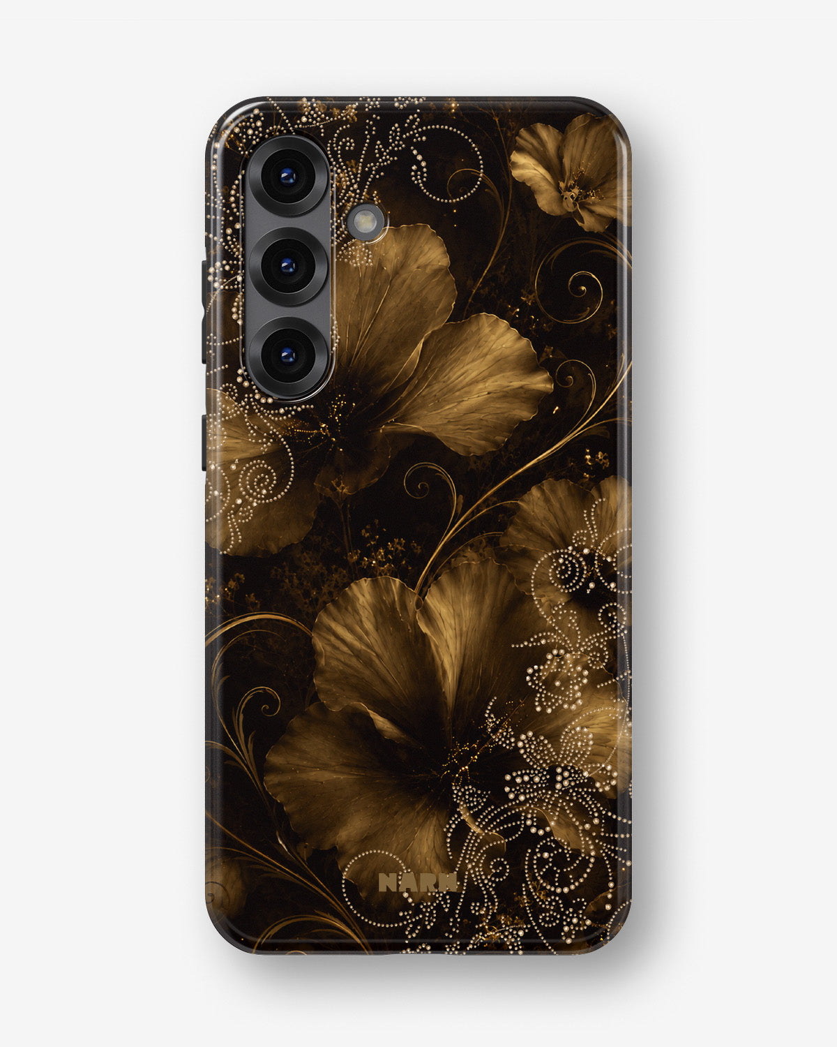 Samsung Galaxy A55 5G Tough Case – Bloom Noir - View 1