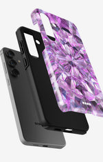 Samsung Galaxy A55 5G Tough Case – Lavender Crystals - View 2