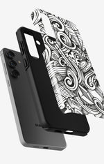 Samsung Galaxy A55 5G Tough Case – Japanese Pattern - View 2