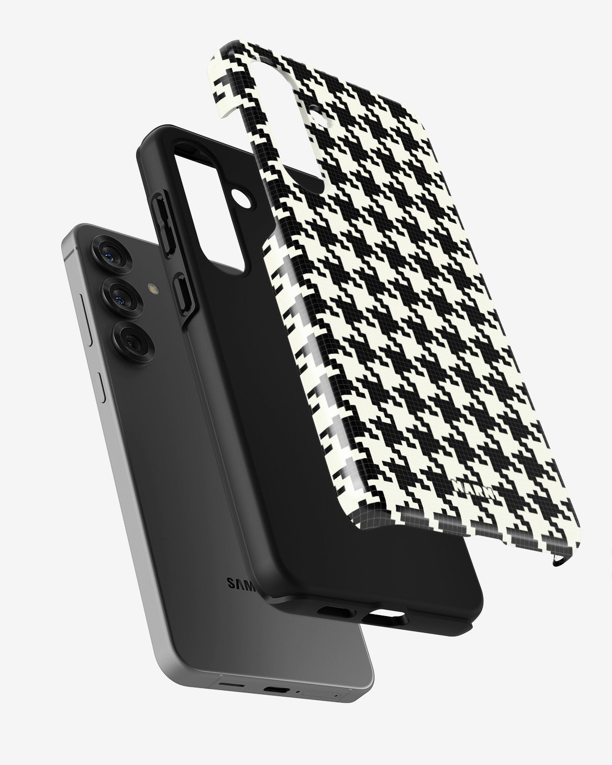 Samsung Galaxy A55 5G Tough Case – Houndstooth - View 2