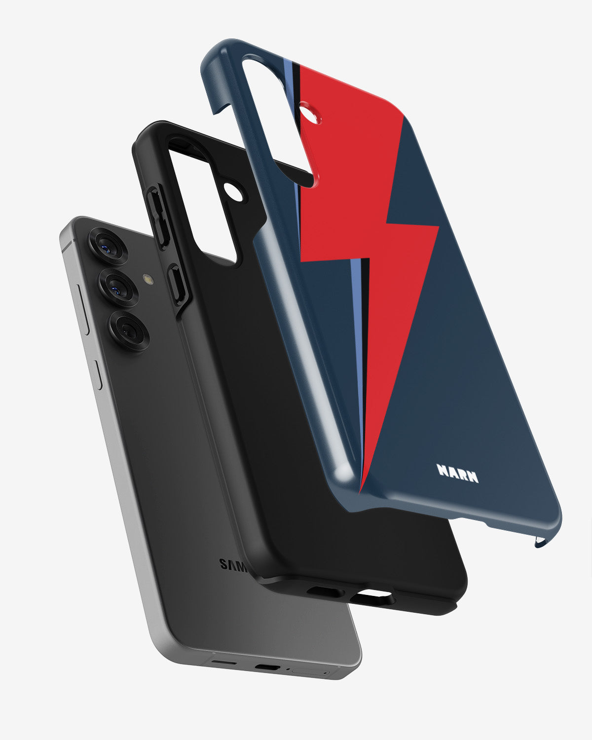 Samsung Galaxy A55 5G Tough Case – Blue Bowie - View 2