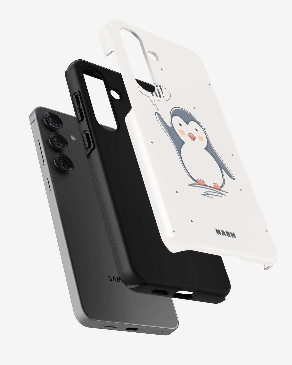 Samsung Galaxy A55 5G Tough Case – Cute Penguin - View 2