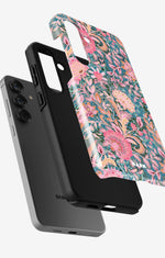 Samsung Galaxy A55 5G Tough Case – Fantasy Flowers - View 2