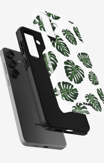 Samsung Galaxy A55 5G Tough Case – Monstera Pattern - View 2